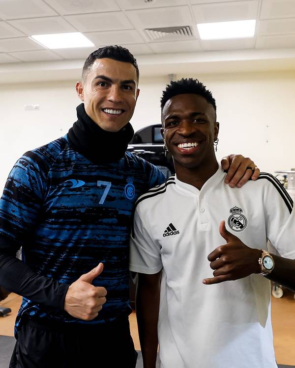 Cristiano Ronaldo Defende Vini Jr. E Critica A Bola De Ouro Cristiano Ronaldo Defende Vini Jr. E Critica A Bola De Ouro
