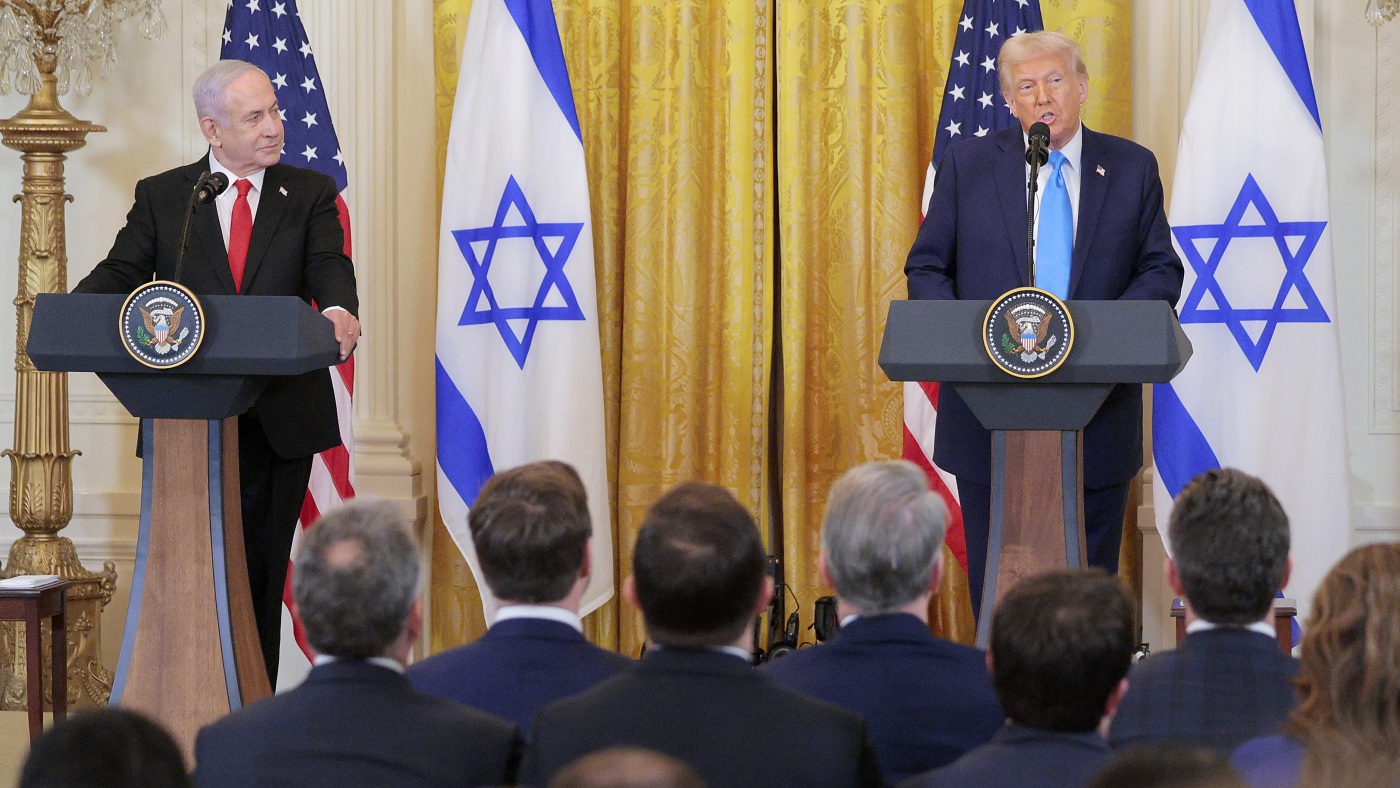 Trump Proposes U.S. Takeover Of Gaza Strip Trump Proposes U.S. Takeover Of Gaza Strip