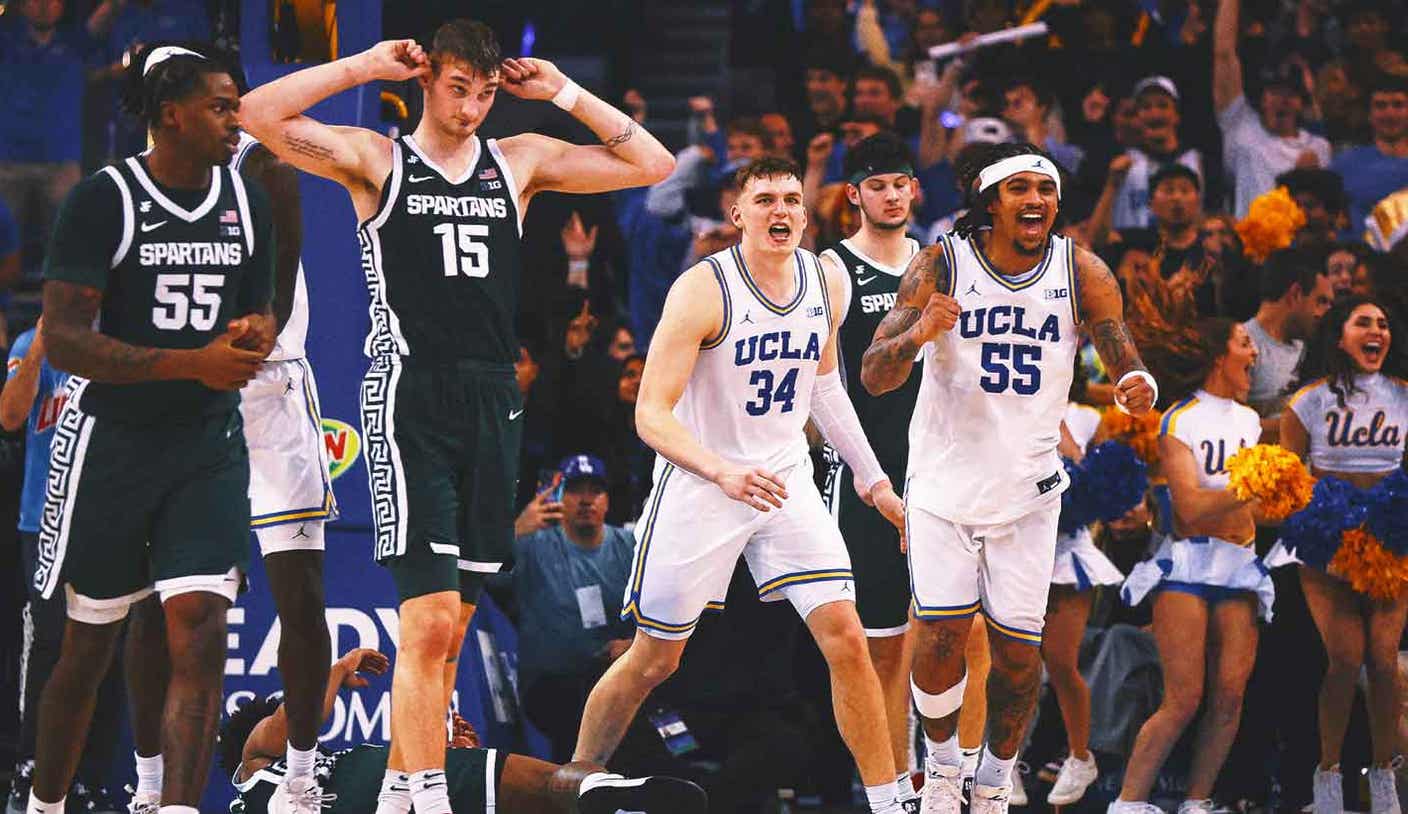 UCLA Upsets No. 9 Michigan State In Thrilling 63-61 Victory UCLA Upsets No. 9 Michigan State In Thrilling 63-61 Victory