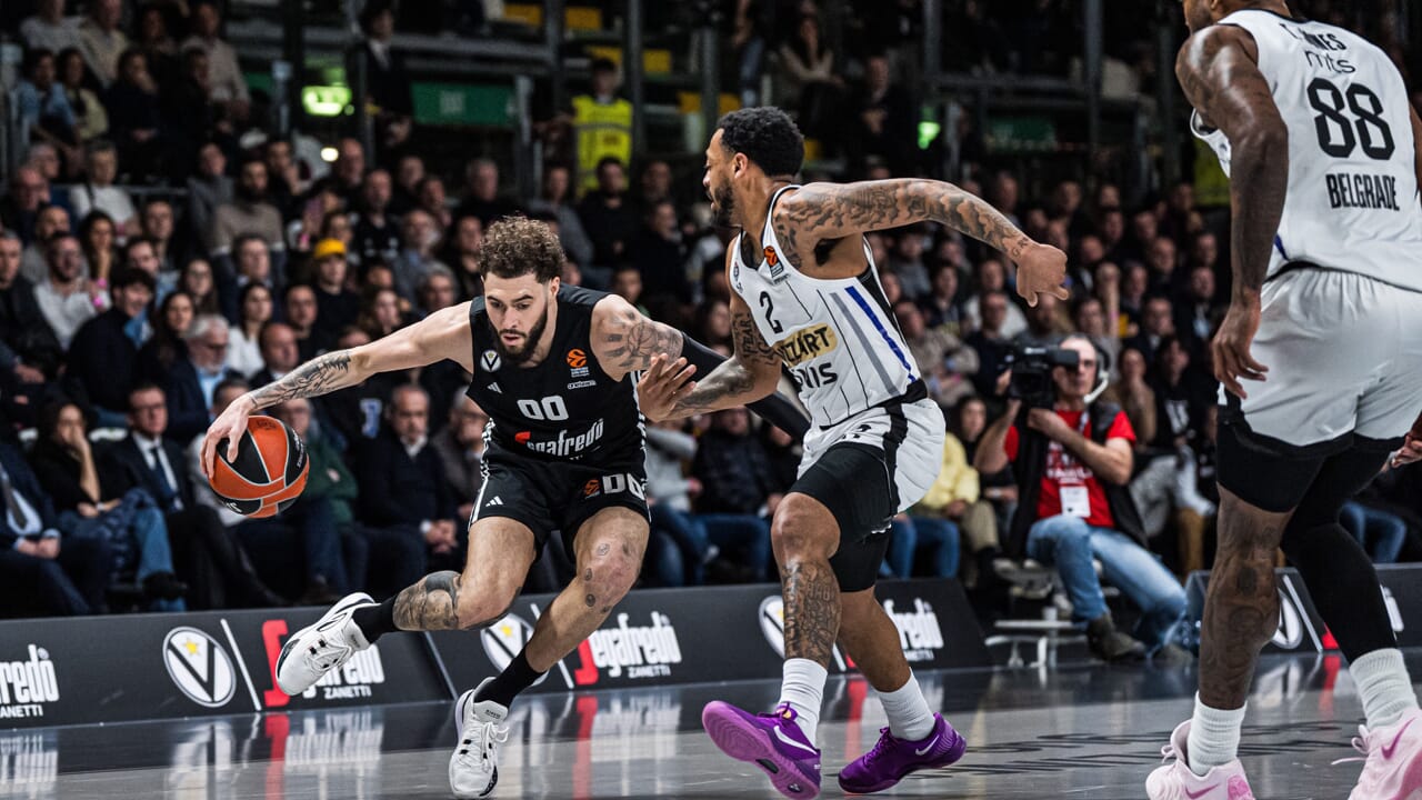 Virtus Bologna-Partizan Belgrado: Gli Eroi Serbi Conquistano Segafredo Arena Virtus Bologna-Partizan Belgrado: Gli Eroi Serbi Conquistano Segafredo Arena