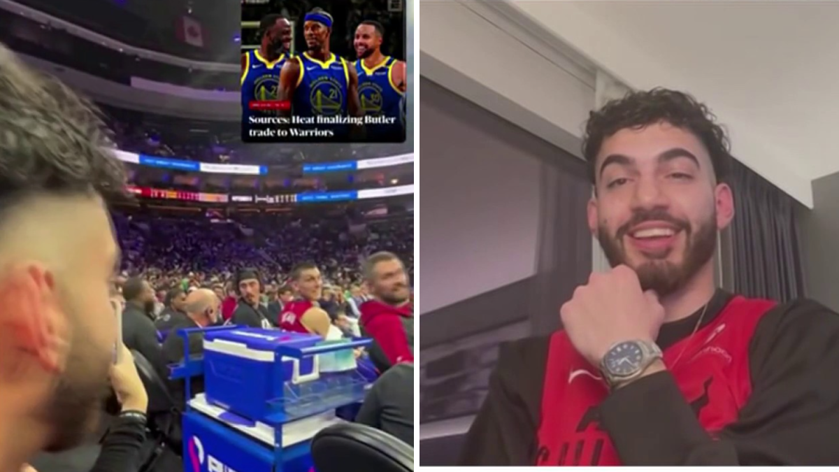 WATCH: Miami Heat Fan Leaks Jimmy Butler Trade News To Teammates WATCH: Miami Heat Fan Leaks Jimmy Butler Trade News To Teammates